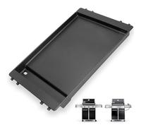 7566 Plaque de cuisson profonde en fonte émaillée pour barbecue à gaz Weber Genesis 300 Series 49,4 x 31,2 cm Compatible avec les barbecues à gaz E-310 E-320 E-330 S-310 S-320 S-330
