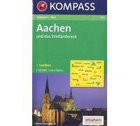 757 aachen und das dreilandereck - - Collectif - Kompass Karten - Atlas / carte
