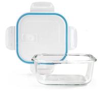 [757208] IBILI Boite de Conservation Ventilée Carrée 800 ML en Verre