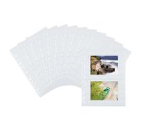 7586 Lot de 10 Pochettes perforées Transparent