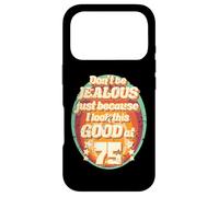 75e Anniversaire pour Homme et Femme Inscription Humoristique 75 Ans Coque pour iPhone 17 Pro