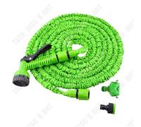 75FT 23m Universal Expandable Garden Lawn Watering Hose Expandable Garden Hose Spray GunGreen Expandable Car Wash Gun Hose TPE