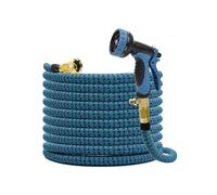 (75ft)Pocket Hose Copper Bullet Expandable Garden Hose Pattern Thumb Spray 25-100Ft Patented Lead-free Ultra-lightweight Solid