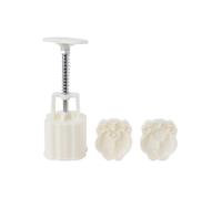 75g Mooncake Stamps Hand Pressure Gadgets Plastic Material Baking Accessories