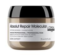 L'Oréal Professionnel – Masque réparateur Absolut Repair Molecular – Renforce en profondeur – 75 ml