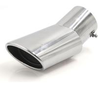 75mm en acier inoxydable oblique admission échappement voiture Tuyau Embout
