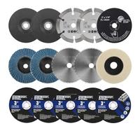 75mm Metal Cutting Disc Circular Cutting Saw Blade Flap Disc Wool Polishing Disc For Angle Grinder Accessories