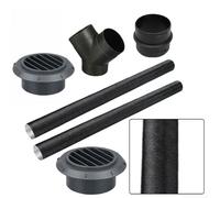 75mm Y Connector Diesel Heater Duct Kit Aluminum