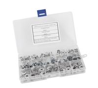 75Pcs Cam Nut Set, Carbon Steel Eccentric Wheel Fasteners 3-in-1 for