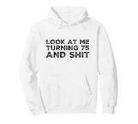 75th Birthday Awesome 75 Years Old Funny Mom Dad Humour Sweat à Capuche