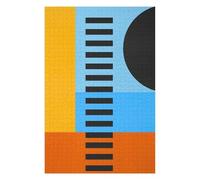 75x50cm/1000pcs Puzzle pour Adolescents Abstraction F Puzzles pour Adolescents - Jouets Anti-Stress - Une Œuvre d'art - Activités Amusantes À La Maison 75x50cm/1000pcs