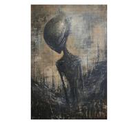 75x50cm/1000pcs Puzzle pour Adolescents Alien Art XIV Jeu De Puzzle pour Adultes : Casse-tête Amusant Et Humoristique, pour Les Amis Et La Famille 75x50cm/1000pcs