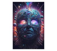 75x50cm/1000pcs Puzzle pour Adolescents Cosmic Mind Abstract Artwork Puzzle pour Adultes - Jeux De Construction - Analyse Et Logique - Interaction Parent-Enfant 75x50cm/1000pcs