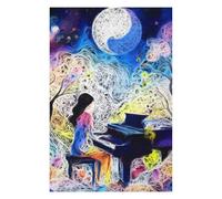 75x50cm/1000pcs Puzzle pour Adolescents Enigma Piano Dream Puzzle pour Adultes - Jeux De Construction - Analyse Et Logique - Interaction Parent-Enfant 75x50cm/1000pcs