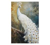 75x50cm/1000pcs Puzzle pour Adolescents Ivory Plume Perch Puzzle pour Adultes Jouets Anti-Stress Idées Cadeaux pour Se Détendre À La Maison, pour Les Amis Et La Famille 75x50cm/1000pcs