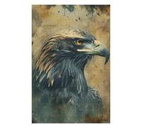 75x50cm/1000pcs Puzzle pour Adolescents Majestic Eagle Puzzle pour Adultes - Jeu De Réflexion, Analyse Et Logique - Difficile Et Stimulant 75x50cm/1000pcs