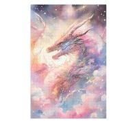 75x50cm/1000pcs Puzzle pour Adolescents Mystical Dragon Puzzle pour Adultes - Jeu Pratique D'analyse Et De Logique - Cadeaux De Noël Et d'anniversaire 75x50cm/1000pcs