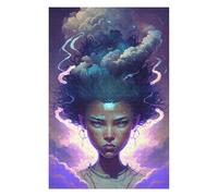 75x50cm/1000pcs Puzzle pour Adultes Whispering Winds A Dreamy Portrait Jeu Familial De Puzzle pour Adultes - Défi Difficile - Interaction Parent-Enfant 75x50cm/1000pcs