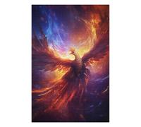 75x50cm/1000pcs Puzzles pour Adolescentes Fantasy Phoenix Bird Fire Jeu De Puzzle Et Casse-tête pour Adultes - Cadeaux pour Femmes (Anniversaire, Noël) 75x50cm/1000pcs