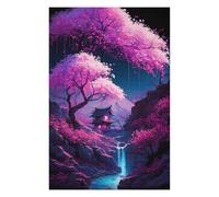 75x50cm/1000pcs Puzzles pour Adolescents Amazing Cherry Blossom Puzzles pour Adultes : Analyse Et Logique du Jeu Pratique pour Anniversaire, Noël 75x50cm/1000pcs