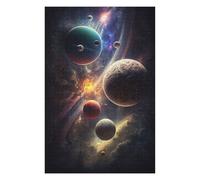 75x50cm/1000pcs Puzzles pour Adolescents Beyond The Milky Way Puzzle pour Adultes, Jeu De Réflexion, Cadeau pour Femmes, Défi Éducatif 75x50cm/1000pcs