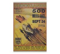 75x50cm/1000pcs Puzzles pour Adolescents Brooklands 500 Miles Race Sept 24 Puzzle Anti-Stress - Décoration Idéale pour Un Anniversaire Ou Noël 75x50cm/1000pcs