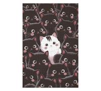 75x50cm/1000pcs Puzzles pour Adolescents Cat Cool Puzzles pour Adultes : Analyse Et Logique du Jeu Pratique pour Anniversaire, Noël 75x50cm/1000pcs