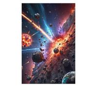 75x50cm/1000pcs Puzzles pour Adolescents Chaos in Space Puzzles pour Adultes - Jeu De Réflexion - Décoration Intérieure - Difficile Et Stimulant 75x50cm/1000pcs