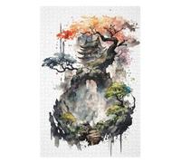 75x50cm/1000pcs Puzzles pour Adolescents Cherry Blossom 21 Puzzles pour Adultes : Analyse Et Logique du Jeu Pratique pour Anniversaire, Noël 75x50cm/1000pcs