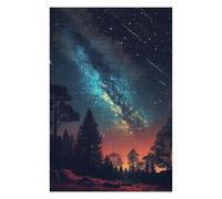 75x50cm/1000pcs Puzzles pour Adolescents Constellations Ablaze Puzzles Jeux Amusants Découpe De Précision Cadeaux Uniques pour Anniversaire Et Noël 75x50cm/1000pcs