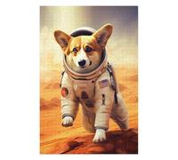 75x50cm/1000pcs Puzzles pour Adolescents Corgi Mars Puzzles pour Adultes - Jeu De Réflexion - Décoration Intérieure - Difficile Et Stimulant 75x50cm/1000pcs
