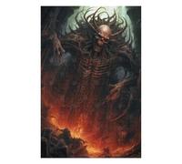 75x50cm/1000pcs Puzzles pour Adolescents Dark Skeleton Puzzle pour Adultes - Jeu Familial - Niveau De Difficulté Élevé - Cadeaux De Noël Et d'anniversaire 75x50cm/1000pcs