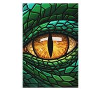 75x50cm/1000pcs Puzzles pour Adolescents Dragon Eye Close-Up Puzzles pour Adultes - Jeu Manuel - Assemblage De Motifs - Cadeaux d'anniversaire Uniques 75x50cm/1000pcs