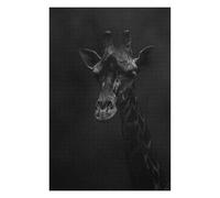 75x50cm/1000pcs Puzzles pour Adolescents Dystopian Giraffe Portrait Puzzles pour Adultes : Analyse Et Logique du Jeu Pratique pour Anniversaire, Noël 75x50cm/1000pcs