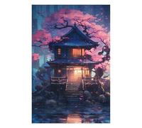 75x50cm/1000pcs Puzzles pour Adolescents Japanese Oil Painting Puzzle Anti-Stress - Décoration Idéale pour Un Anniversaire Ou Noël 75x50cm/1000pcs