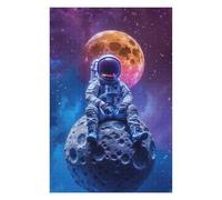 75x50cm/1000pcs Puzzles pour Adolescents Lunar Solitude Puzzle Anti-Stress - Décoration Idéale pour Un Anniversaire Ou Noël 75x50cm/1000pcs