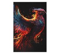 75x50cm/1000pcs Puzzles pour Adolescents Mystical Phoenix Art Puzzle Anti-Stress - Décoration Idéale pour Un Anniversaire Ou Noël 75x50cm/1000pcs