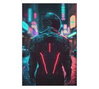 75x50cm/1000pcs Puzzles pour Adolescents Neon Street-6 Puzzles pour Adultes Jeu Manuel Défi Difficile Aidez Votre Cerveau À Faire Travailler 75x50cm/1000pcs