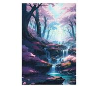 75x50cm/1000pcs Puzzles pour Adolescents Sakura Cherry Blossom Art Puzzles pour Adultes - Jeu De Réflexion - Décoration Intérieure - Difficile Et Stimulant 75x50cm/1000pcs