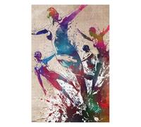 75x50cm/1000pcs Puzzles pour Adolescents Synchronized Swimming Puzzle Anti-Stress - Décoration Idéale pour Un Anniversaire Ou Noël 75x50cm/1000pcs
