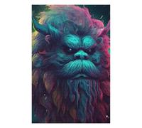 75x50cm/1000pcs Puzzles pour Adolescents Yeti Supernaturalism Puzzles pour Adultes - Jeu Manuel - Assemblage De Motifs - Cadeaux d'anniversaire Uniques 75x50cm/1000pcs