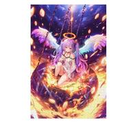 75x50cm/1000pcs Puzzles pour Adultes Angel in Flames Puzzles pour Adolescents Jeu Manuel Améliore La Mémoire Cadeaux Uniques pour Anniversaire Et Noël 75x50cm/1000pcs