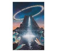75x50cm/1000pcs Puzzles pour Adultes Celestial Cascade Puzzle pour Adultes Jeu Manuel Une Œuvre d'art Cadeaux Uniques pour Anniversaire Et Noël 75x50cm/1000pcs