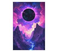 75x50cm/1000pcs Puzzles pour Adultes Cosmic Mountain Landscape Puzzles pour Adolescents Jeu Familial Course De Vitesse Manuelle Cadeaux Uniques pour Anniversaire Et Noël 75x50cm/1000pcs