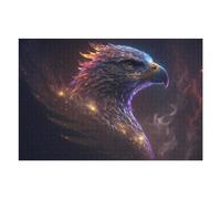 75x50cm/1000pcs Puzzles pour Adultes Galactic Eagle Cosmic Majesty -1 Puzzles pour Adolescents Jeux Relaxants Anti-Stress Interaction Parent-Enfant 75x50cm/1000pcs