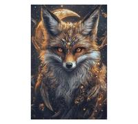 75x50cm/1000pcs Puzzles pour Adultes Magical Fox Art Print-5 Puzzle pour Adultes Jeux Relaxants Analyse Et Logique Défi À Compléter 75x50cm/1000pcs
