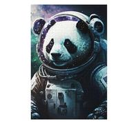 75x50cm/1000pcs Puzzles pour Adultes Panda in Space Suit Puzzle pour Adultes - Jeu Manuel - Idée De Jeu Éducatif pour Se Divertir À La Maison 75x50cm/1000pcs