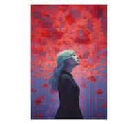 75x50cm/1000pcs Puzzles pour Adultes Rain of Roses Puzzle pour Adultes - Jeu De Réflexion - Défi Difficile Et Stimulant 75x50cm/1000pcs