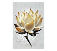 75x50cm/1000pcs Puzzles pour Adultes Reflection of Peace Lotus Jeux De Puzzle Relaxants Analyse Et Logique Cadeaux Uniques pour Un Anniversaire Et Noël 75x50cm/1000pcs