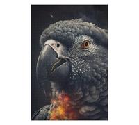 75x50cm/1000pcs Puzzles pour Adultes The African Grey Jeux De Puzzle Relaxants Analyse Et Logique Cadeaux Uniques pour Un Anniversaire Et Noël 75x50cm/1000pcs